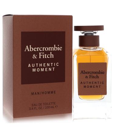 Abercrombie & Fitch Authentic Moment by Abercrombie & Fitch Eau De Toilette Spray 3.4 oz for Men