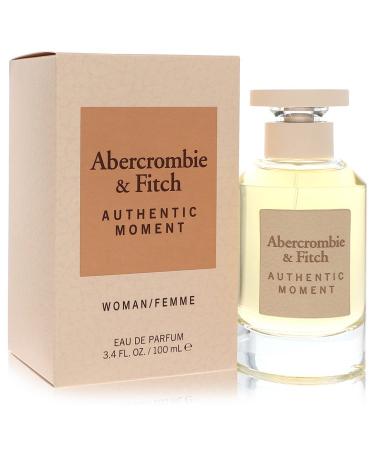 Abercrombie & Fitch Authentic Moment by Abercrombie & Fitch Eau De Parfum Spray 3.4 oz for Women