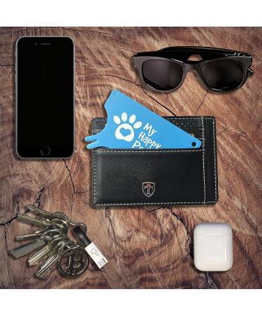 Innogadget Blue Tick Card with Magnifying Glass | Easy Pet & Human Tick Removal | Pocket-Sized & Portable | Happy Blue Design - Buy Online on SooperMarket.com