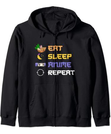 Ramen Noodles Otaku Japanese Manga Kawaii Japan Anime Zip Hoodie