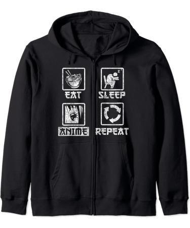 Otaku Bowl Of Ramen Noodles Kawaii Manga Japanese Anime Zip Hoodie