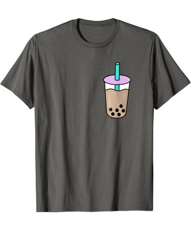 Kawaii Bubble Tea Cute Tapioca Pearls Boba Milk Tea T-Shirt