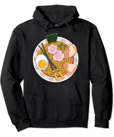 Kawaii Japanese Ramen Noodle Life Pullover Hoodie