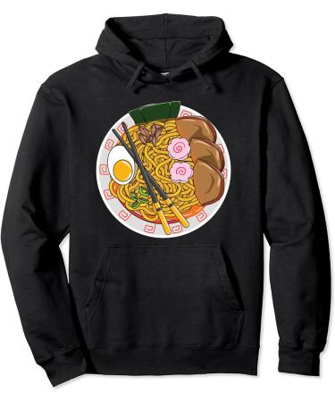 Kawaii Ramen Noodle Japanese Ramen Life Pullover Hoodie