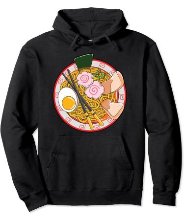 Anime Japanese Ramen Noodle Life Foodie Pullover Hoodie