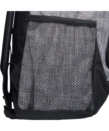 Foco Manchester City FC Premium Laptop Backpack - Heather Grey | Stylish & Durable eCommerce Shipping Worldwide - Buy Online on SooperMarket.com