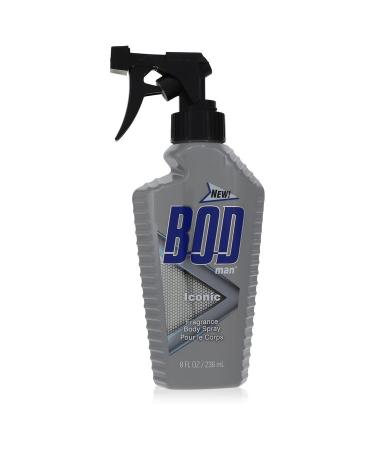 Bod Man Iconic by Parfums De Coeur Body Spray 8 oz for Men