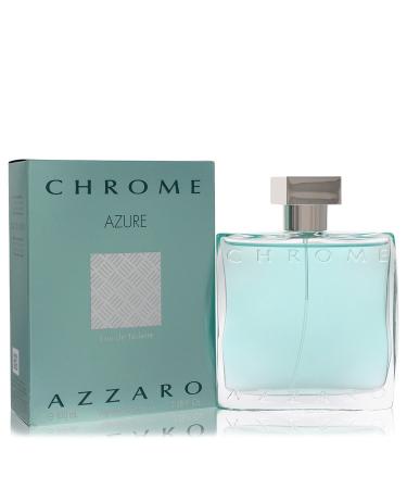 Chrome Azure by Azzaro Eau De Toilette Spray 3.4 oz for Men