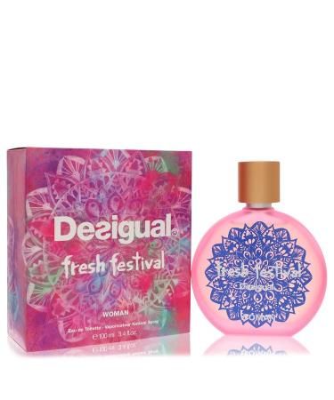Desigual Fresh Festival by Desigual Eau De Toilette Spray 3.4 oz for Women