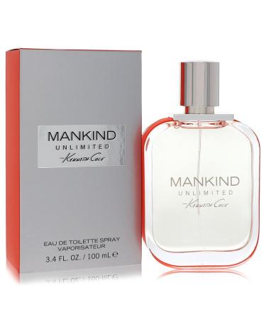 Kenneth Cole Mankind Unlimited by Kenneth Cole Eau De Toilette Spray 3.4 oz for Men