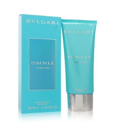 Omnia Paraiba by Bvlgari Shower Oil 3.4 oz for Women