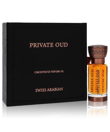 Swiss Arabian Private Oud by Swiss Arabian Concentrated Perfume Oil (Unisex) .4 oz for Men