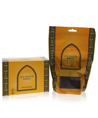 Swiss Arabian Oud Muattar Mumtaz by Swiss Arabian Incense (Unisex) 3.4 oz for Women