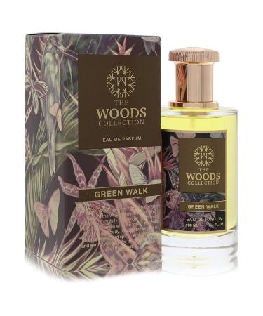The Woods Collection Green Walk by The Woods Collection Eau De Parfum Spray (Unisex) 3.4 oz for Men