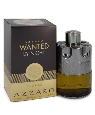 Azzaro Wanted By Night by Azzaro Eau De Parfum Spray 3.4 oz for Men
