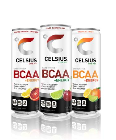 Celsius Carbonated BCAA+Energy