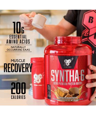 Buy BSN Syntha-6 Protein Powder | Ultimate Muscle Recovery & Growth - Buy Online on SooperMarket.com