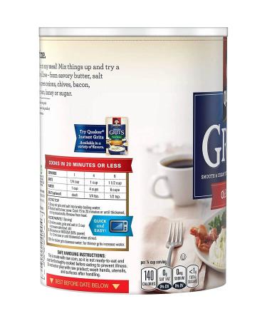 Quaker Grits  Old Fashioned - 24 Oz. - Buy Online on SooperMarket.com