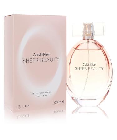 Sheer Beauty by Calvin Klein Eau De Toilette Spray 3.4 oz for Women