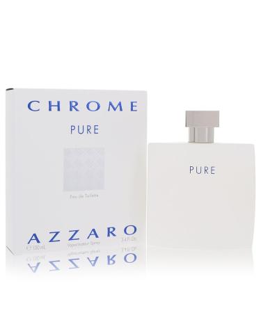 Chrome Pure by Azzaro Eau De Toilette Spray 3.4 oz for Men