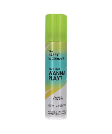 Designer Imposters Wanna Play by Parfums De Coeur Body Spray 2.5 oz for Women