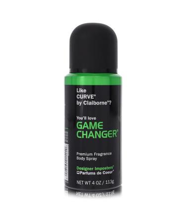 Designer Imposters Game Changer by Parfums De Coeur Body Spray 4 oz for Men