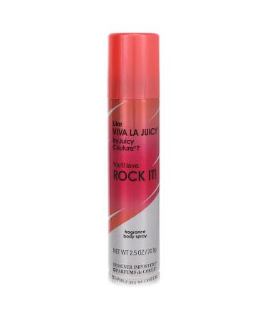 Designer Imposters Rock It! by Parfums De Coeur Body Spray 2.5 oz for Women