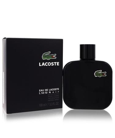 Lacoste Eau De Lacoste L.12.12 Noir by Lacoste Eau De Toilette Spray 3.4 oz for Men