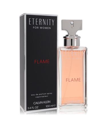 Eternity Flame by Calvin Klein Eau De Parfum Spray 3.4 oz for Women