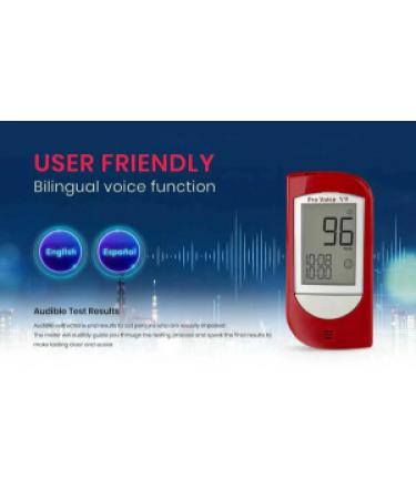 Fora Pro Voice V9 Talking Glucose Testing Kit with 100 Lancets - Buy Online on SooperMarket.com
