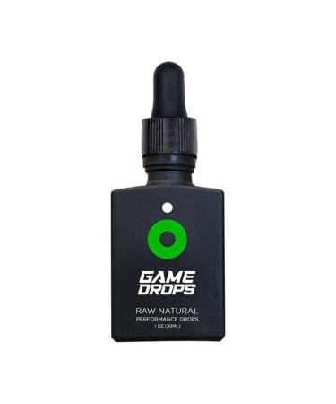 Game Drops Raw Natural Performance Drops For Boost Reaction Time And Gaming Performance - 1 Oz.