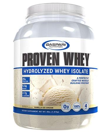 Gaspari Proven Whey Hydrolyzed Whey Isolate 