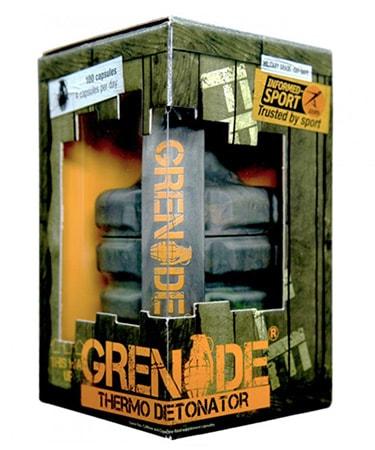 Grenade Thermo Detonator - Not Flavored - 100 Capsules