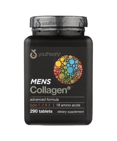 Youtheory Collagen - Mens - Advanced - 290 Tablets
