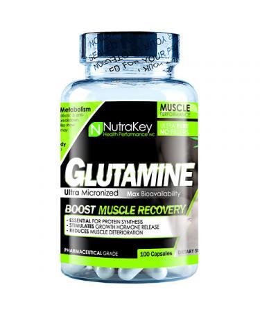 Nutrakey L-Glutamine Capsules