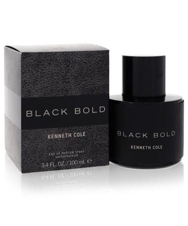 Kenneth Cole Black Bold by Kenneth Cole Eau De Parfum Spray 3.4 oz for Men