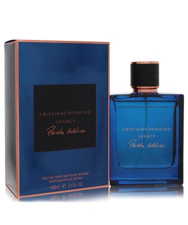 Cristiano Ronaldo Legacy Private Edition by Cristiano Ronaldo Eau De Parfum Spray 3.4 oz for Men