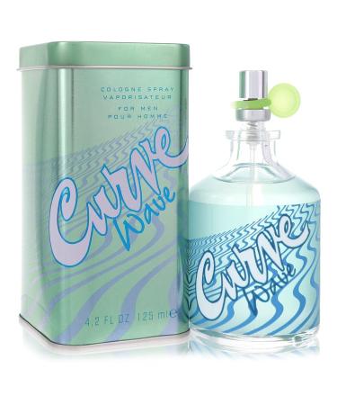 Curve Wave by Liz Claiborne Cologne Spray 4.2 oz for Men