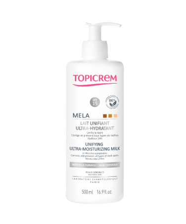 Topicrem MELA Unifying Ultra-Moisturizing Milk 500ml