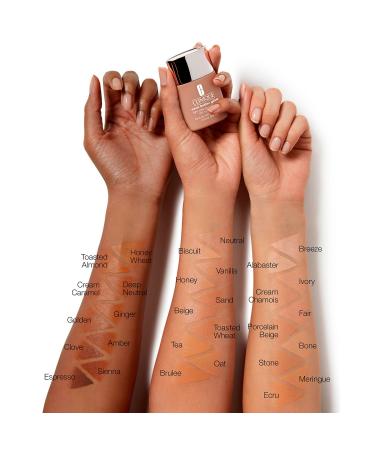 Shop CLINIQUE Even Better Glow Light Reflecting Makeup Broad Spectrum SPF 15 Foundation - 1 oz/ 30 mL Brulee - moderately fair warm-neutral undertones Online - Best Price & International Shipping - Buy Online on SooperMarket.com