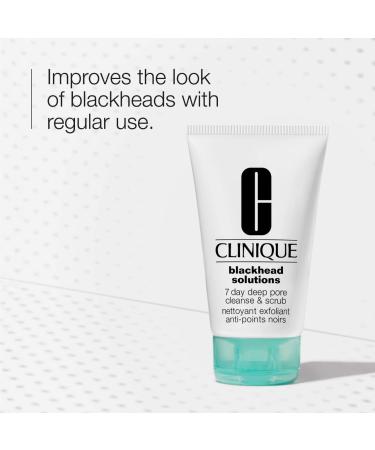 Shop CLINIQUE Blackhead Solutions 7 Day Deep Pore Cleanse & Face Scrub - 4.2 oz/ 125 mL Online - Best Price & International Shipping - Buy Online on SooperMarket.com