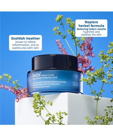 Shop belif Aqua Bomb Sleeping Mask - 2.53 oz/ 75 mL Online - Best Price & International Shipping - Buy Online on SooperMarket.com