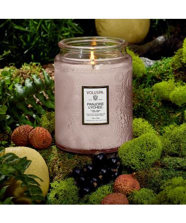 Shop VOLUSPA Panjore Lychee Glass Jar Candle - 18 oz/ 510 g 1-wick Candle Online - Best Price & International Shipping - Buy Online on SooperMarket.com