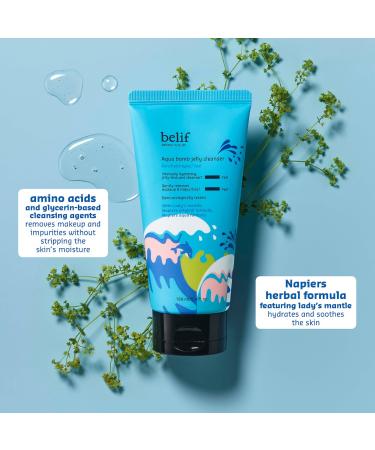 Shop belif Aqua Bomb Hydrating Jelly Cleanser - 5.41 oz/ 160 mL Online - Best Price & International Shipping - Buy Online on SooperMarket.com