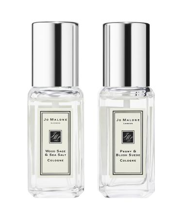 Shop Jo Malone London Wood Sage & Sea Salt/ Peony & Blush Suede Mini Set - 2 x 0.3oz/9mL Online - Best Price & International Shipping - Buy Online on SooperMarket.com