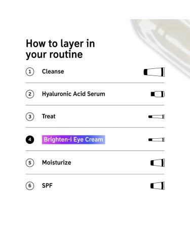 Shop The INKEY List Brighten-i Dark Circle Brightening Eye Cream - 0.5 oz/ 15 mL Online - Best Price & International Shipping - Buy Online on SooperMarket.com