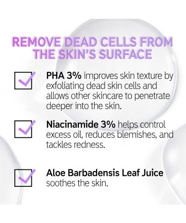 Shop The INKEY List Polyhydroxy Acid (PHA) Gentle Exfoliating Toner - 3.4 oz/ 100 mL Online - Best Price & International Shipping - Buy Online on SooperMarket.com