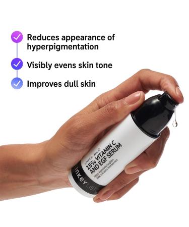Shop The INKEY List 15% Vitamin C & EGF Brightening Serum - 1 oz/ 30 mL Online - Best Price & International Shipping - Buy Online on SooperMarket.com