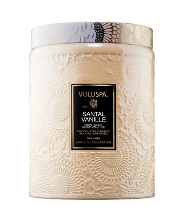 Shop VOLUSPA Santal Vanille Glass Jar Candle - 18 oz/ 510 g 1-wick candle Online - Best Price & International Shipping - Buy Online on SooperMarket.com