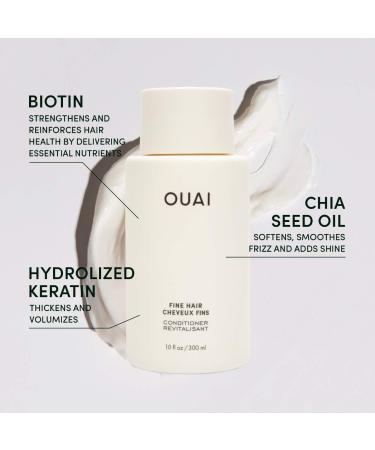 Shop OUAI Fine Hair Conditioner - 10 oz/ 300 mL Online - Best Price & International Shipping - Buy Online on SooperMarket.com